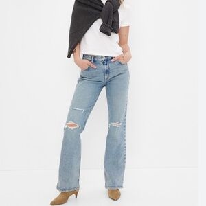 Mid Rise '90s Loose Flare Jeans with Washwell size 25